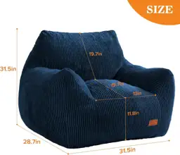 Big Bean Bag Chair for… — Photo 2