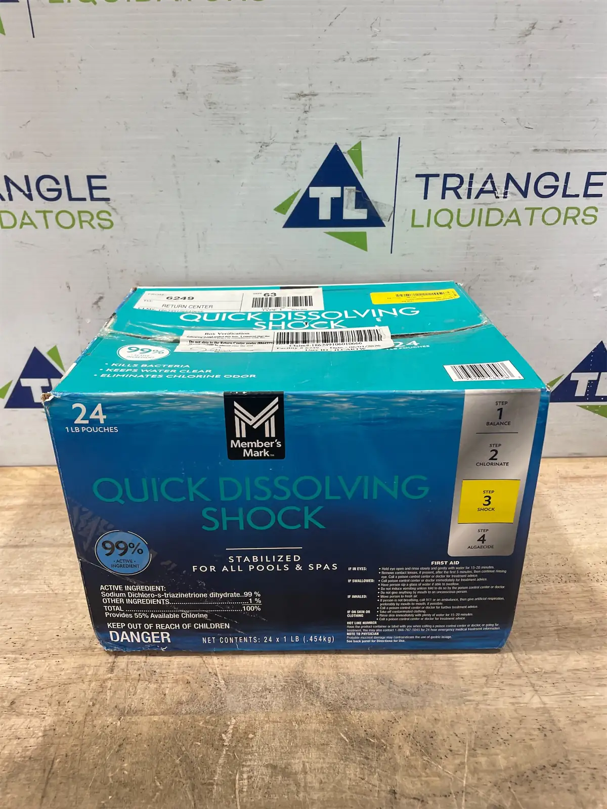 Member's Mark Quick Dissolve Shock — Photo 1