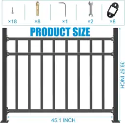 Deck Railing Kit, 40" H… — Photo 2