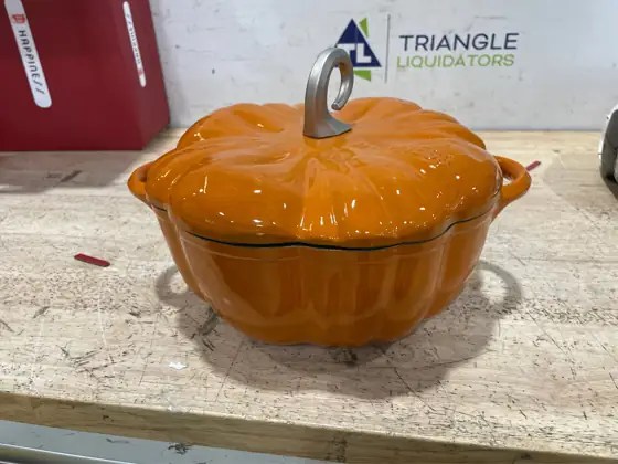 Pumpkin Cast Iron Dutch Oven,… — Photo 4