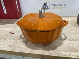 Pumpkin Cast Iron Dutch Oven,… — Photo 4