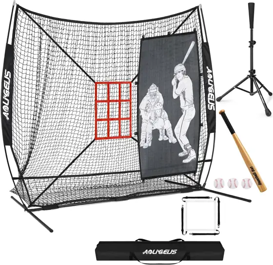 7x7 Softball Practice Net Pitching… — Photo 1