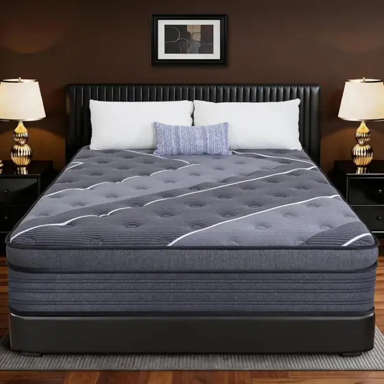 Queen 12-Inch Hybrid Mattress in… — Photo 1