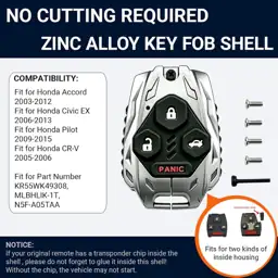 Zinc Alloy Key Fob Shell… — Photo 2