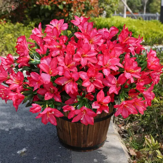 INSPRING Artificial Flowers for Outdoors,… — Photo 1