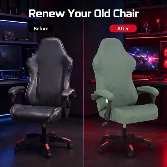 Deisy Dee Gaming Chair Cover… — Photo 2