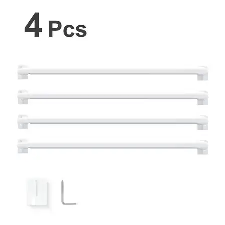 Beruichy 4pcs Adjustable Tension Cafe… — Photo 1