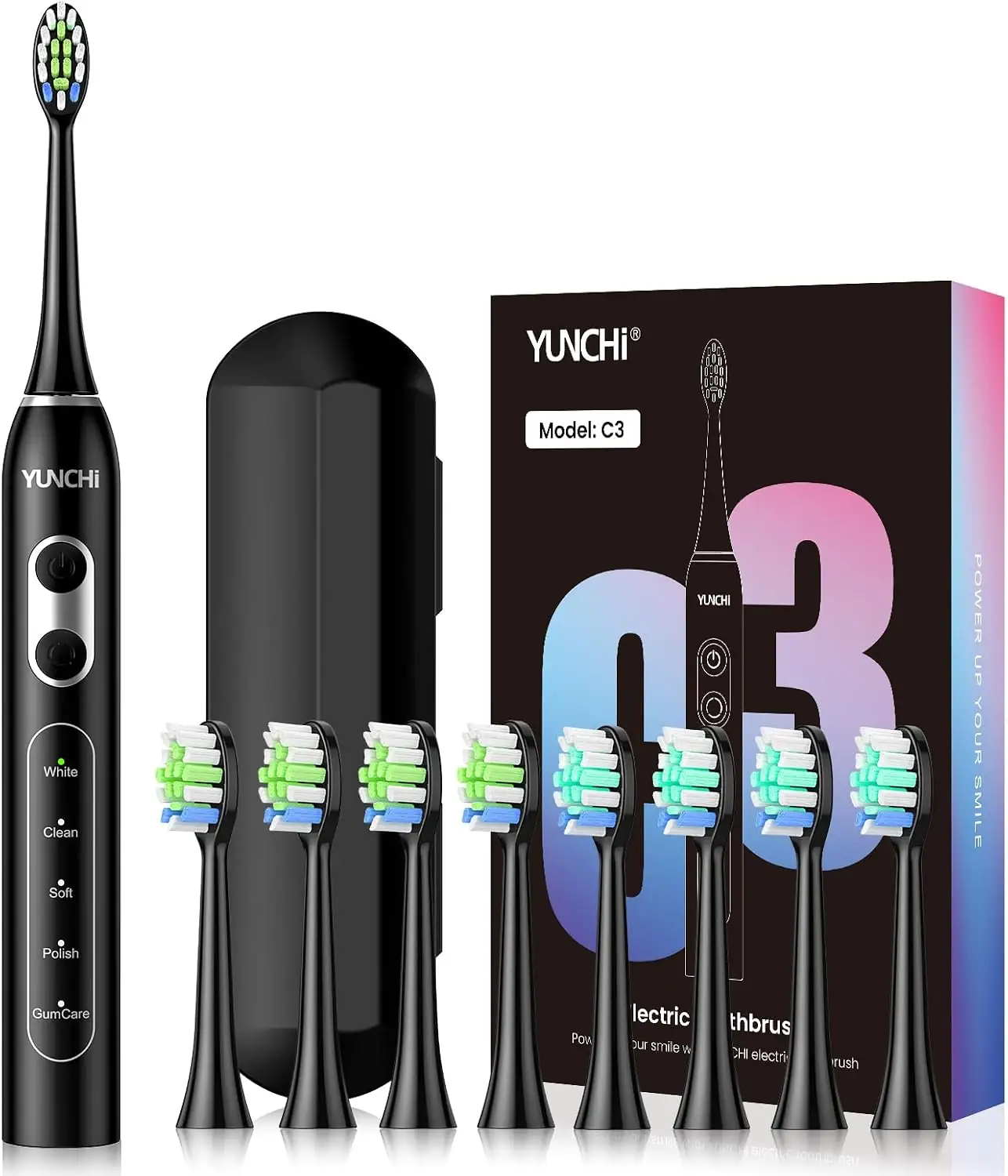 YUNCHI Electric Toothbrush for Adults… — Photo 1