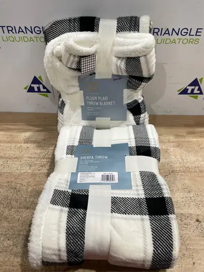 Wayland Square Sherpa Throw Blanket,… — Photo 2