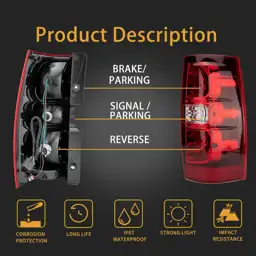 Right Tail Light Assembly Compatible… — Photo 2