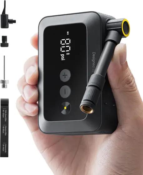HOTO Electric Bike Tire Pump,… — Photo 1