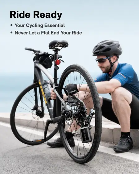 HOTO Electric Bike Tire Pump,… — Photo 2
