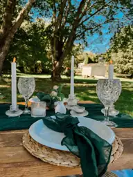 8 Pack Emerald Green Cheesecloth… — Photo 2