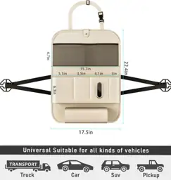GMQ Backseat Car Organizer with… — Photo 2