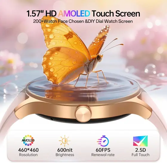 Smart Watch for Women,1.57' AMOLED… — Photo 2