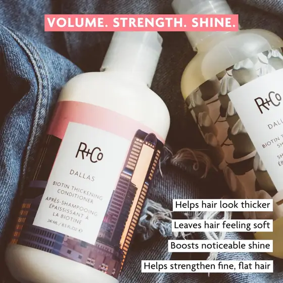 R+Co DALLAS Biotin Thickening Conditioner,… — Photo 2