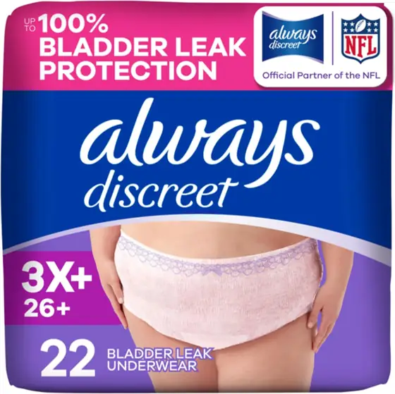 Always Discreet Reimagined Adult Diapers… — Photo 1