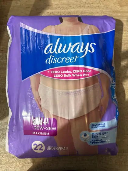 Always Discreet Reimagined Adult Diapers… — Photo 3