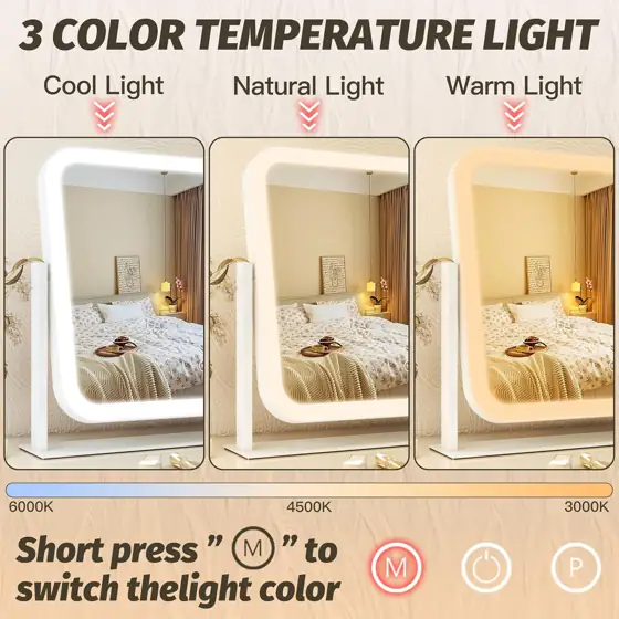 FENNIO Vanity Mirror with Lights… — Photo 2