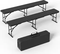 VSOAEIL 6 Foot Folding Bench… — Photo 1
