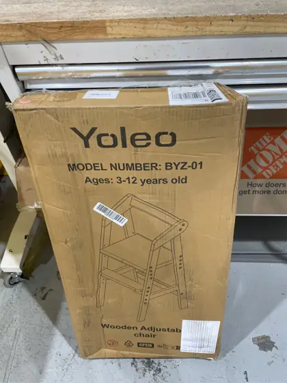 Wooden High Chair for Toddlers,… — Photo 3