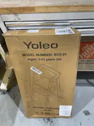 Wooden High Chair for Toddlers,… — Photo 3