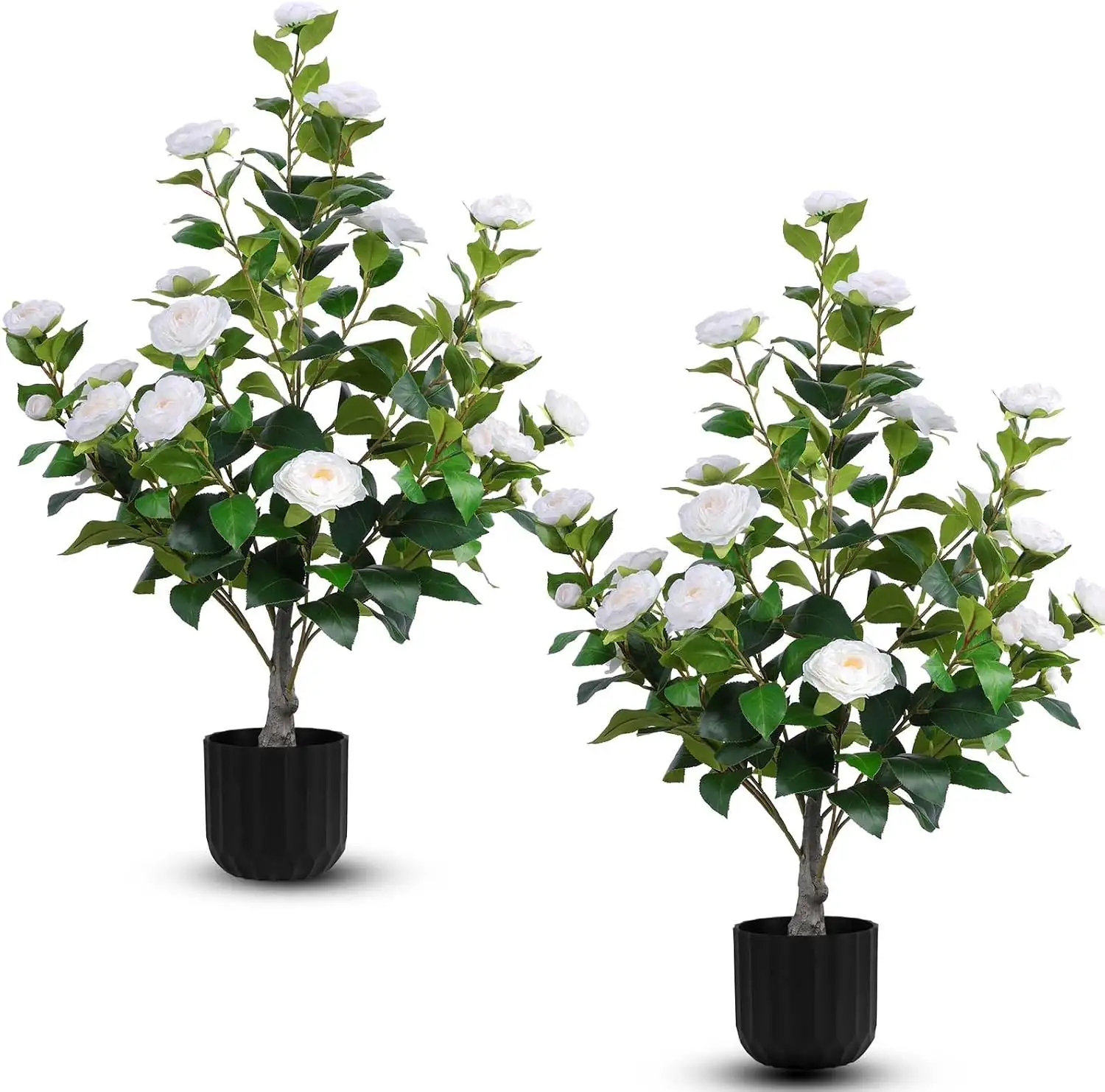 Hananona 2 Pcs Artificial Camellia… — Photo 1