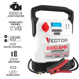 1000 Amp Jump Starter, Compressor,… — Photo 2