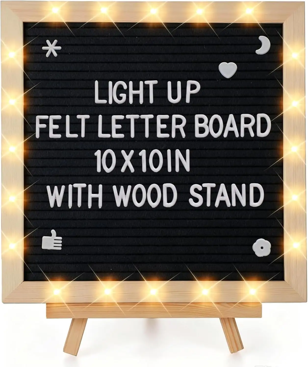 10" 10" Felt Letter Board… — Photo 1