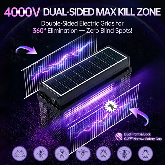 Solar Bug Zapper, UV Mosquito… — Photo 2