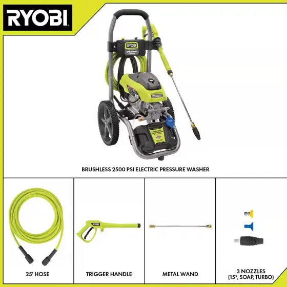 RYOBI 2500 PSI 1.2 GPM… — Photo 2