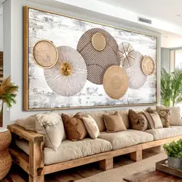 Floral Rustic Wall Decor: Yellow… — Photo 1