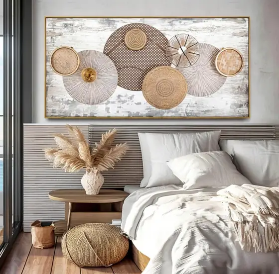 Floral Rustic Wall Decor: Yellow… — Photo 2