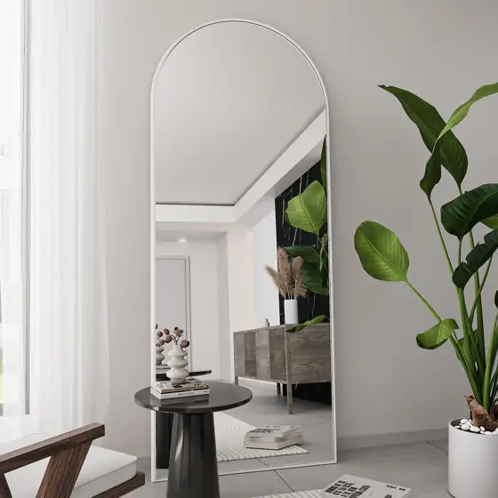 65'x22' Arched Full-Length Mirror with… — Photo 1