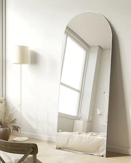 65'x22' Arched Full-Length Mirror with… — Photo 2