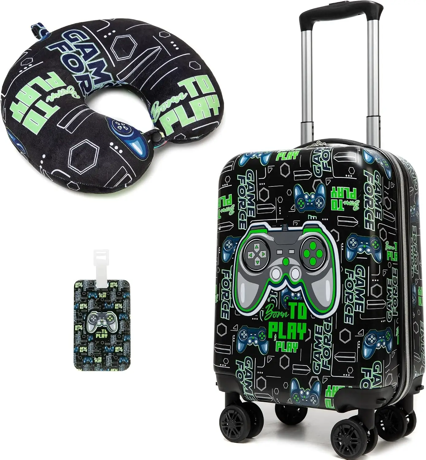 Kids Boy's Hardside Luggage Set… — Photo 1
