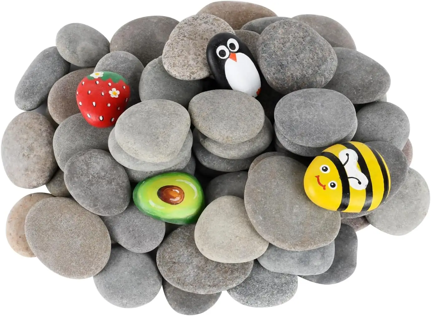 Simetufy 60 Pcs Painting Rocks… — Photo 1