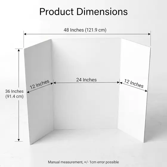 Tri-Fold Presentation Boards 48 x… — Photo 2