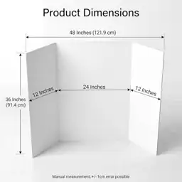 Tri-Fold Presentation Boards 48 x… — Photo 2
