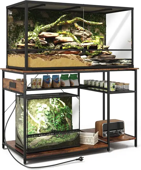 Reptile Tank Stand with Power… — Photo 1