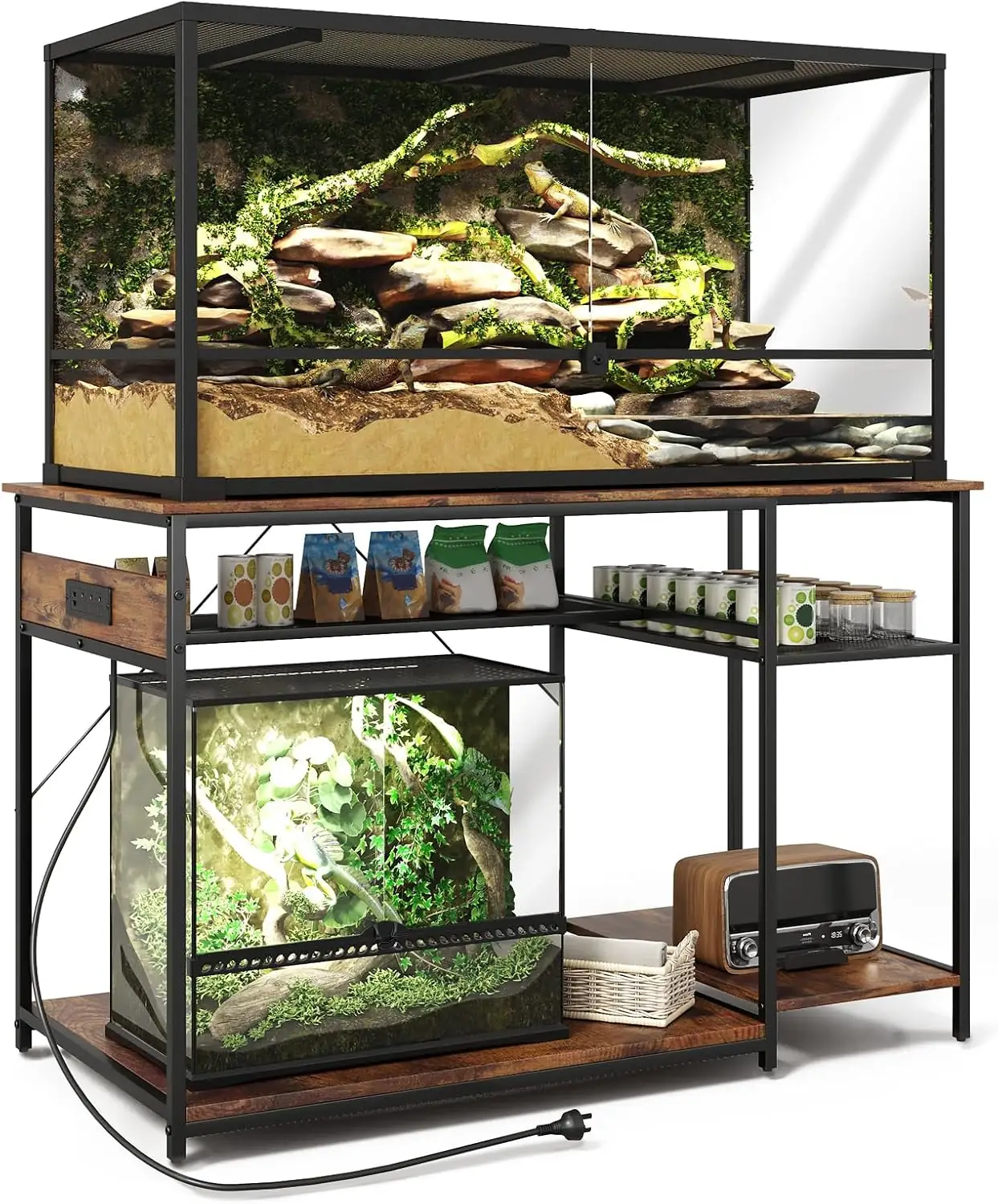 Reptile Tank Stand with Power… — Photo 1