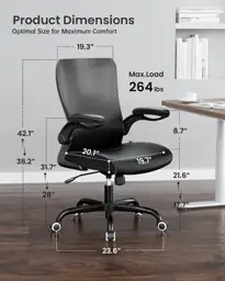 MUXX.STIL Office Chair, PU Leather… — Photo 2