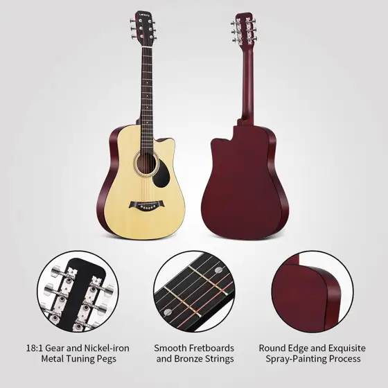 38 in Acoustic Guitar Starter… — Photo 2