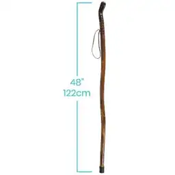 Vive Health Wooden Walking Stick,… — Photo 1