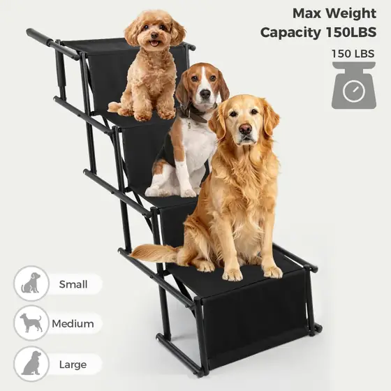 KARAOK Foldable Dog Stairs for… — Photo 2