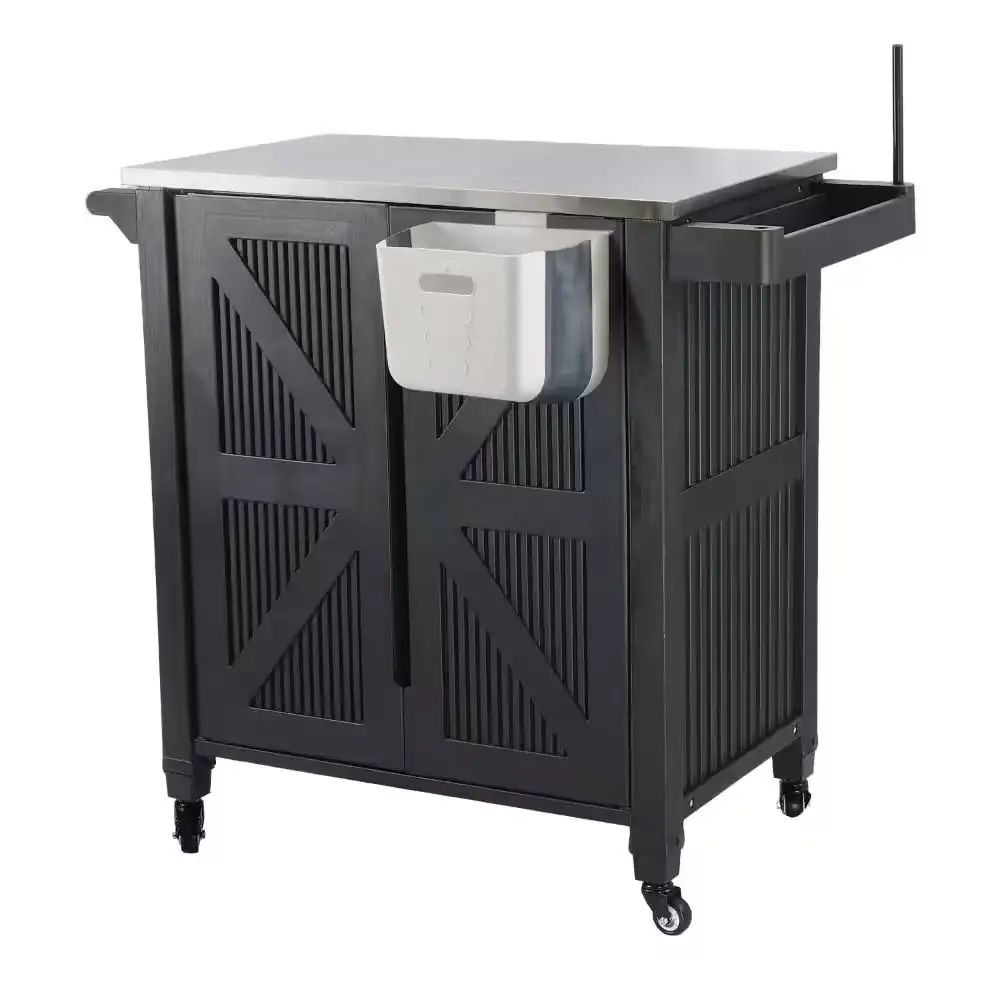 Outdoor Kitchen Grill Cart with… — Photo 1