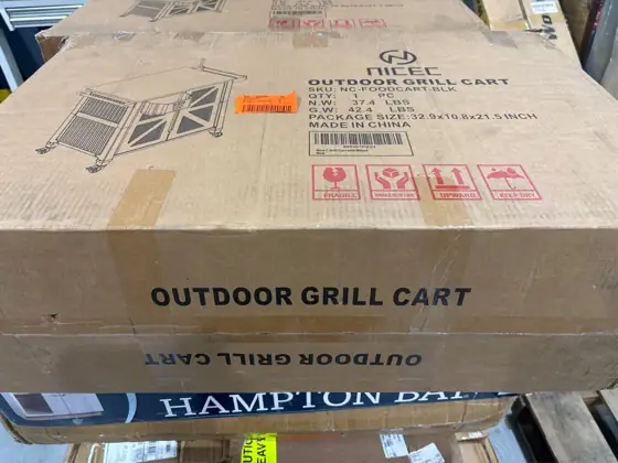 Outdoor Kitchen Grill Cart with… — Photo 3