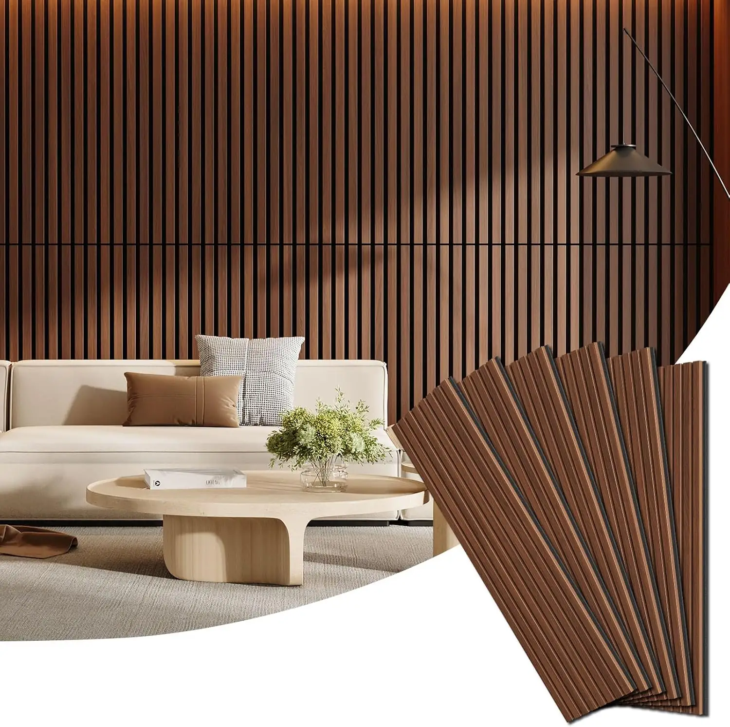 6 Pack Acoustic Wood Panels… — Photo 1
