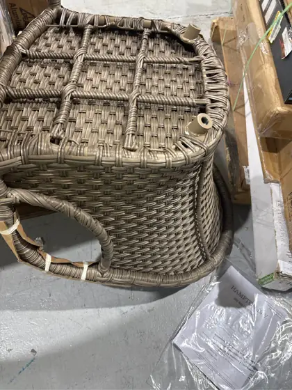 Riverwalk 5-Piece Brown Wicker/Metal Outdoor… — Photo 3