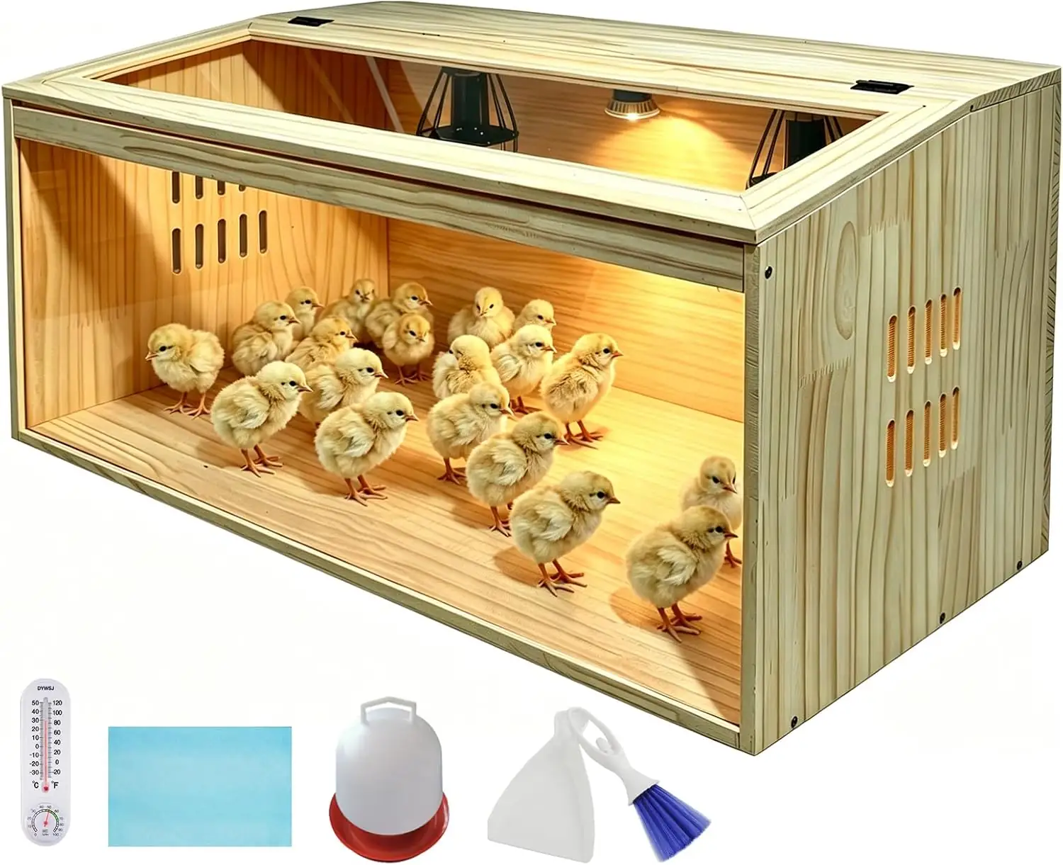 Chicken Brooder Box With Heating… — Photo 1